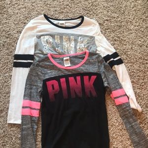 2 VS PINK long sleeve shirt
